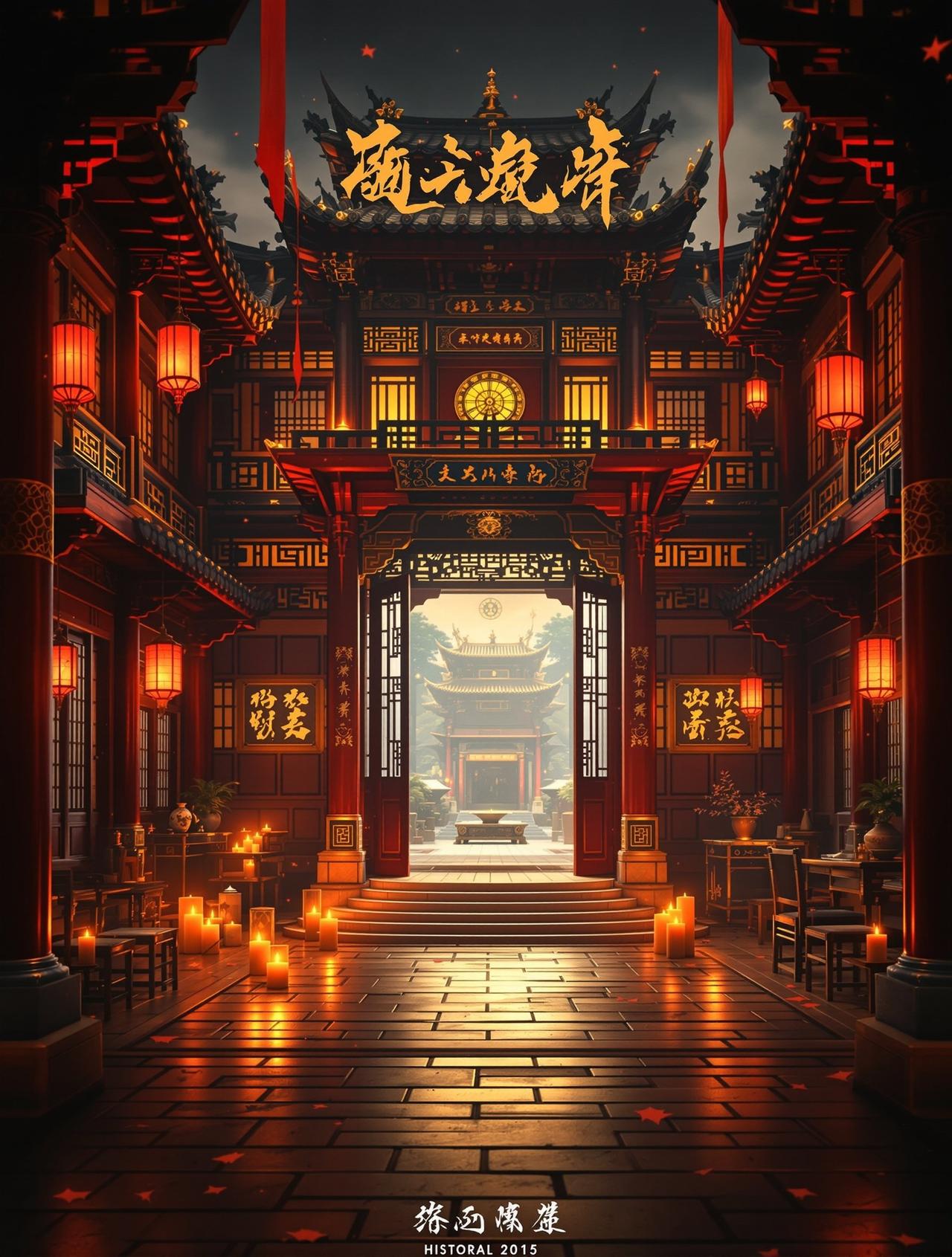 免费漫剧网热播作品《长安十二钥》海报 — 一把神秘钥匙开启长安古城千年秘密，少年侠客与公主联手破局，揭